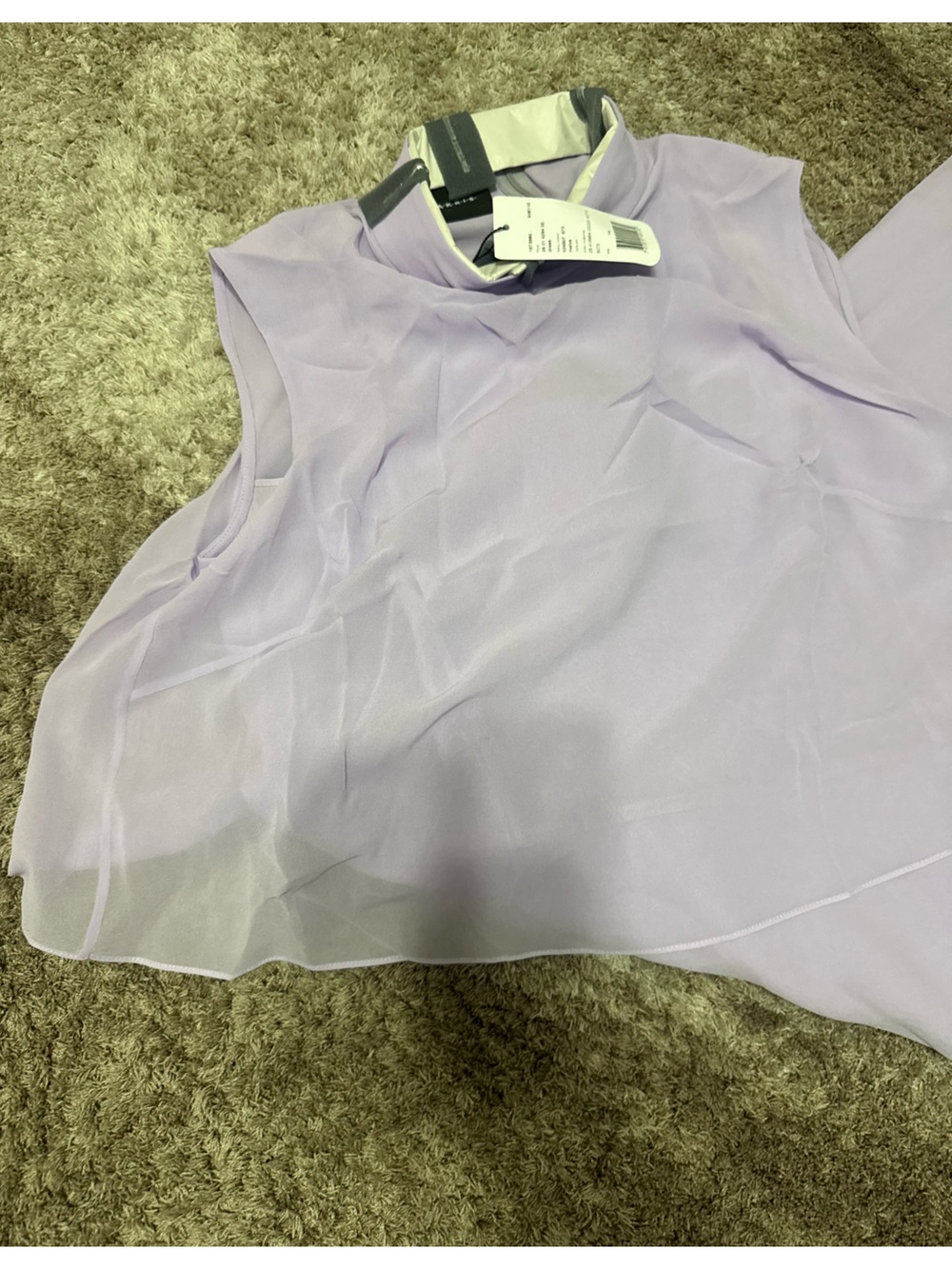 AKRIS Sleeveless Silk Georgette Dress - Picture 4 of 5